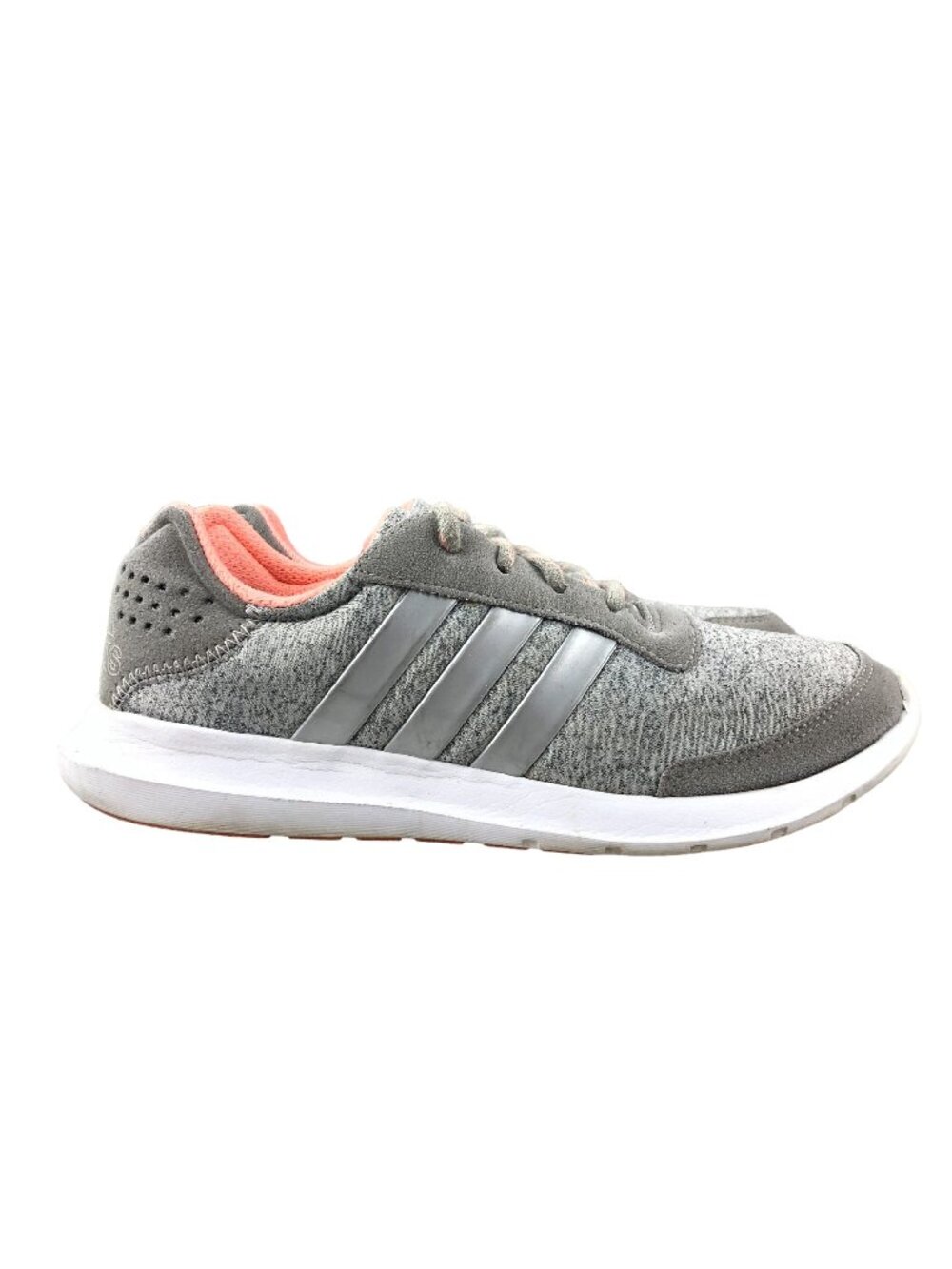 Adidas Women's Size 7.5 Element Refresh Grey SuperCloud Lace-Up Sneakers S78815